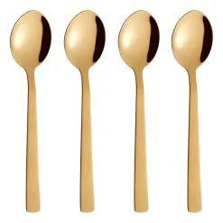 Cuillère à soupe Raw, lot de 4, Or
