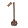 Cuillère à trous Satake 33,5 cm, Noyer