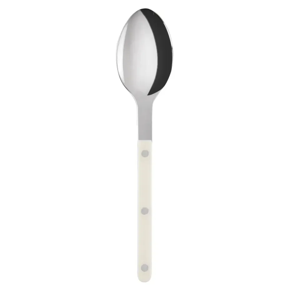 Cuillère Bistrot brillant, Ivory