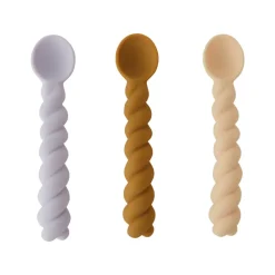 Cuillère Mellow Lot de 3, Lavender-vanilla-light Rubber
