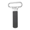 Décapsuleur et tire-bouchon Vale 11×6,4×1 cm, Noir-argent