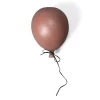 Décoration Balloon 17cm, Dusty red