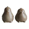Décoration de Pâques Chubby chicken, Lot de 2, Beige