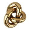Décoration Knot Table Small, Light Gold