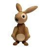 Décoration lapin Bonnie 12,5 cm, Chêne