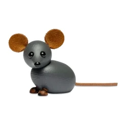 Décoration The house souris 4,5 cm, Gris