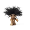 Décoration Troll porte-bonheur 9 cm, Chêne