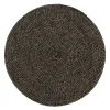 Dessous d'assiette Ella Ø38 cm, noir