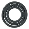 Dessous de plat CIRCLES Ø13 cm, Noir