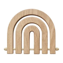 Dessous de plat en bois Rainbow, Nature