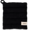 Dessous de plat Ernst coton, Noir