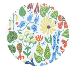 Dessous de plat Herbarium jaune, Ø 21 cm