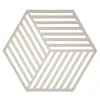 Dessous de plat Hexagon, Warm grey