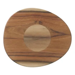Dessous de plat magnétique Raw 15x17,5 cm, Teck