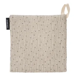 Dessous de plat Mainio Sarastus, Blanc naturel-noir