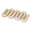 Dessous de plat Orla 14x25 cm, White-tawny yellow