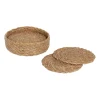 Dessous de verre Ella Ø10,5 cm Lot de 6, Natural