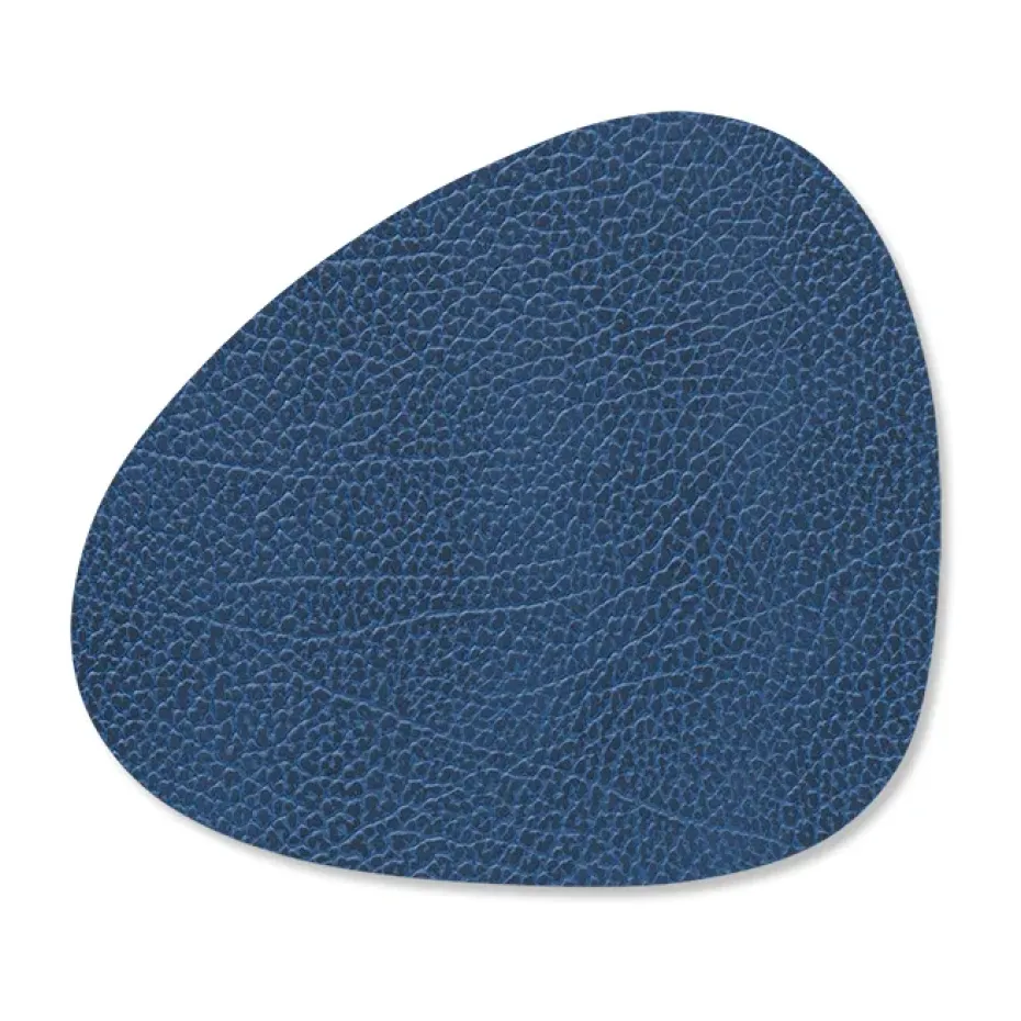 Dessous de verre Hippo curve, Bleu marine