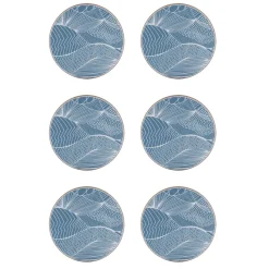 Dessous de verre Japanese Landscape Lot de 6, Ocean