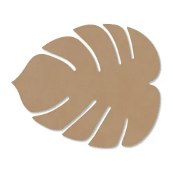 Dessous de verre Monstera Leaf Nupo, Nougat