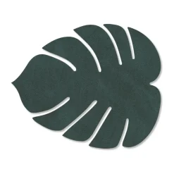 Dessous de verre Monstera Leaf Nupo, Vert foncé