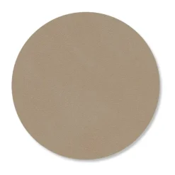 Dessous de verre Nupo circle, Clay brown