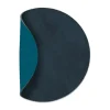 Dessous de verre Nupo circle réversible 1 pièce, Midnight blue-petrol