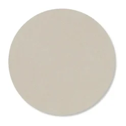 Dessous de verre Nupo circle, Oyster white