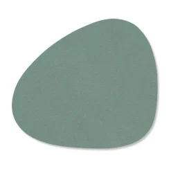 Dessous de verre Nupo curve, vert pastel