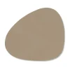 Dessous de verre Nupo curve, Clay brown