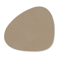 Dessous de verre Nupo curve, Clay brown