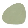 Dessous de verre Nupo curve, Vert olive