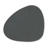 Dessous de verre Nupo curve, gris anthracite