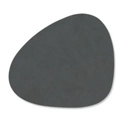 Dessous de verre Nupo curve, gris anthracite