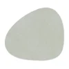 Dessous de verre Nupo curve, métallique (gris pierre)