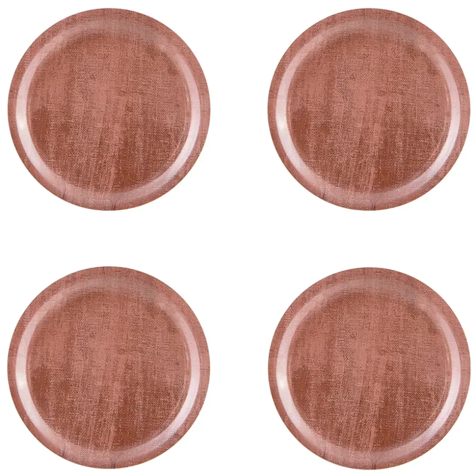 Dessous de verre Serenity Lot de 4, Rose down