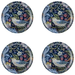 Dessous de verre Strawberry Thief Lot de 4, Ø 11 cm