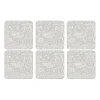 Dessous de verre Strawberry Thief Lot de 6, Grey