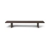 display table Table d'appoint Kona, Dark stained oak veneer