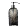 Distributeur de savon Arura 16 cm, Svart-silver