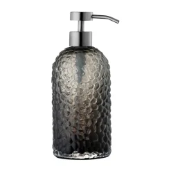 Distributeur de savon Arura 16 cm, Svart-silver