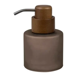 Distributeur de savon bas Modest, Noyer