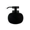 Distributeur de savon Lotus bas, noir