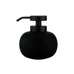 Distributeur de savon Lotus bas, noir