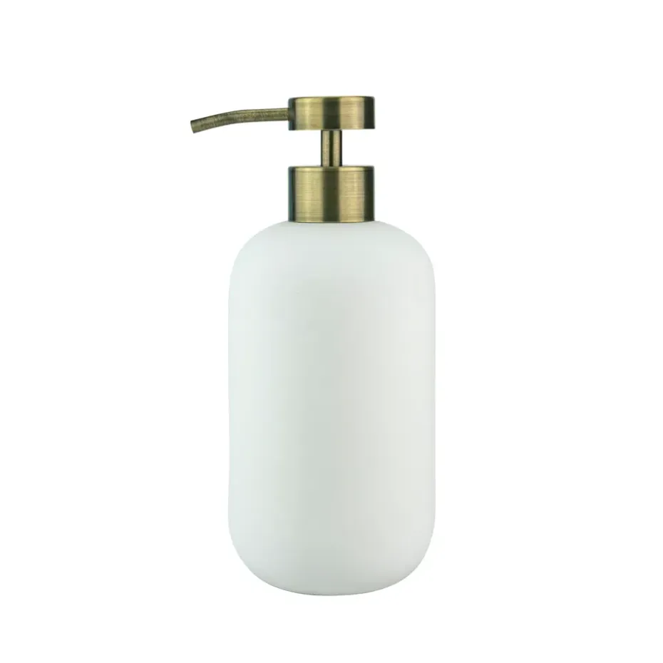 Distributeur de savon Lotus haut, blanc