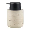 Distributeur de savon Travertine 12,5 cm, Linen