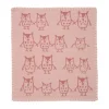 Doudou Hand in Hand 34x40 cm, Rose brown