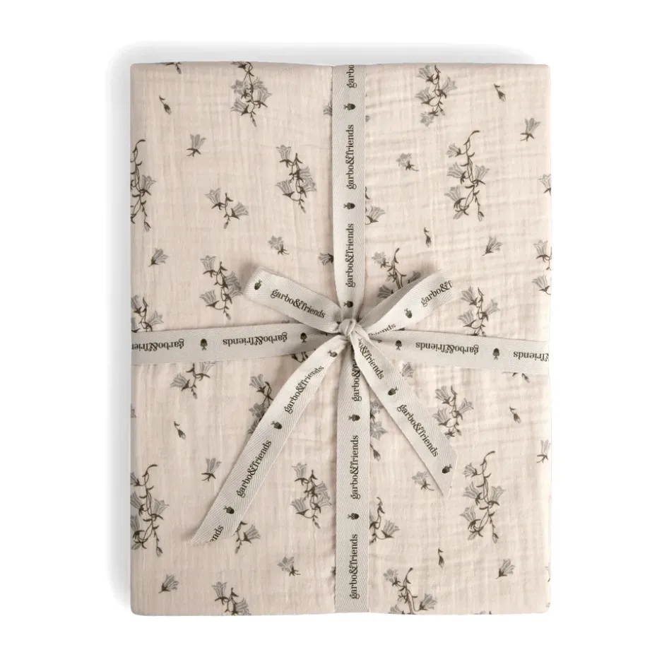 Drap-housse Bluebell Muslin, 90x200x30 cm