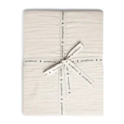 Drap-housse Eggshell Muslin, 160x200x30 cm