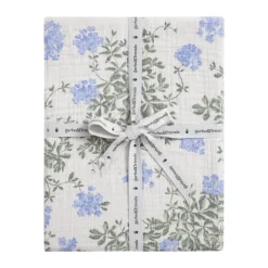 Drap-housse Plumbago Muslin, 90x200x30 cm